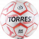 Мяч футбольный "TORRES" ВМ 300 ТПУ маш. сшивка р.5